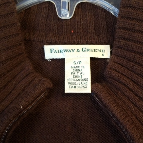 Argyle Zip Sweater Vest - Picture 3 of 5